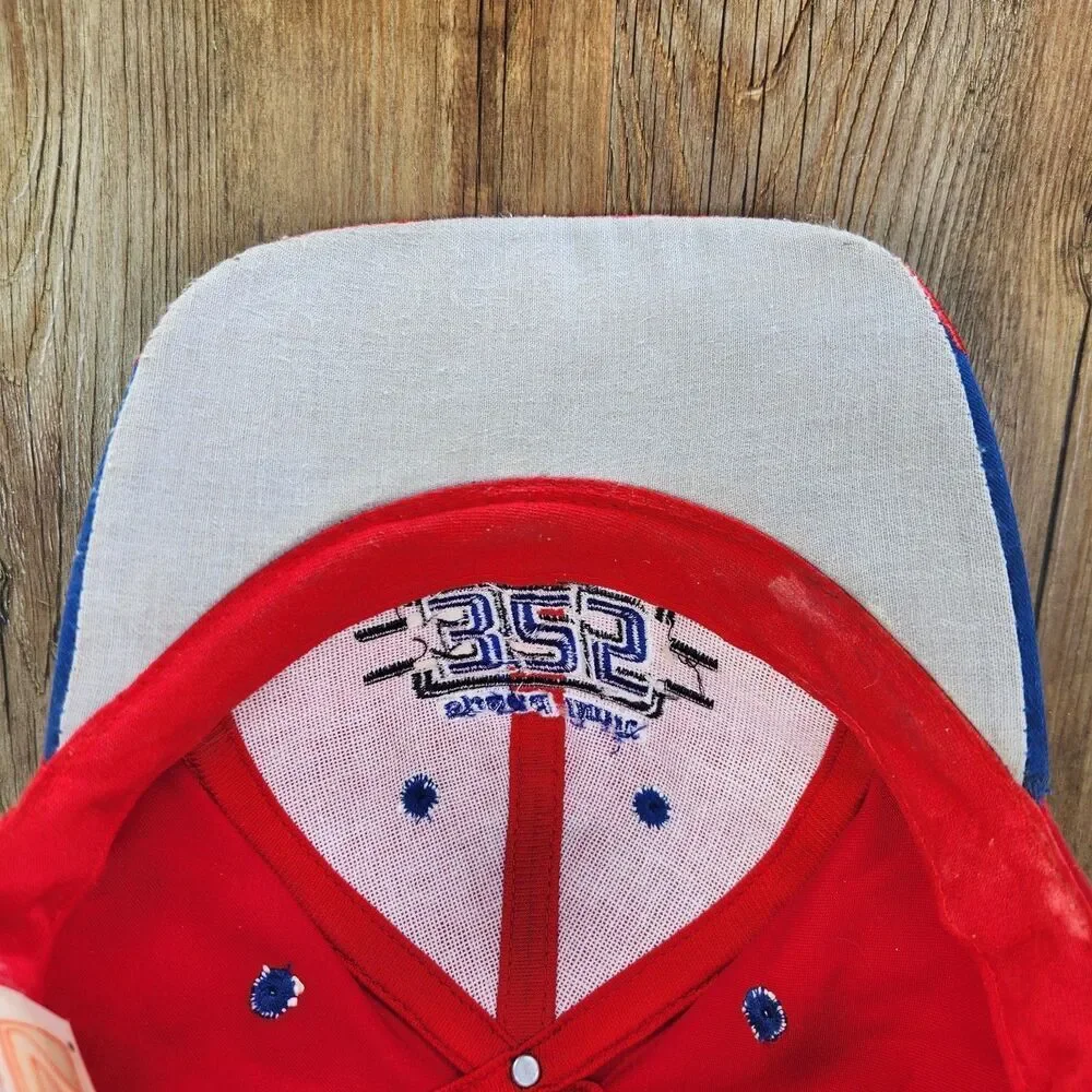 VTG Logo 7 NHRA Winston Drag Racing Snapback Hat Cap Red 325 MPH Speed Limit USA